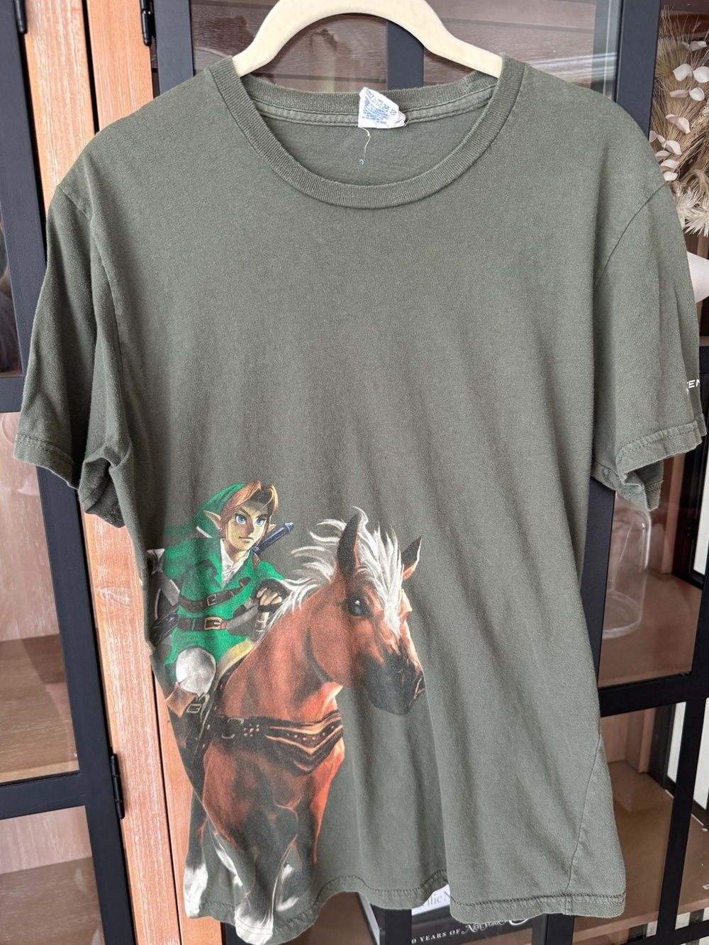 Y2k Nintendo 3DS The Legend of Zelda: Ocarina of Time graphic tee horse tshirt